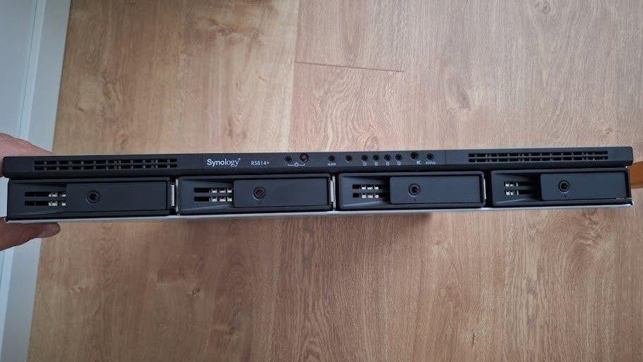 Synology RackStation RS814+ NAS Exclusief Harde Schijven, Computers en Software, Ophalen of Verzenden, Gebruikt