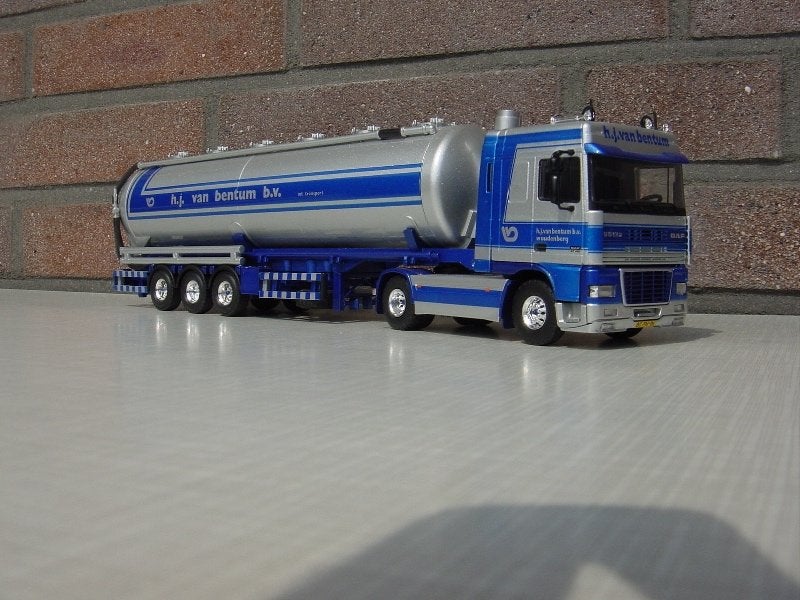 Tekno van Bentum Daf 95XF, Ophalen, Zo goed als nieuw, Bus of Vrachtwagen, Tekno