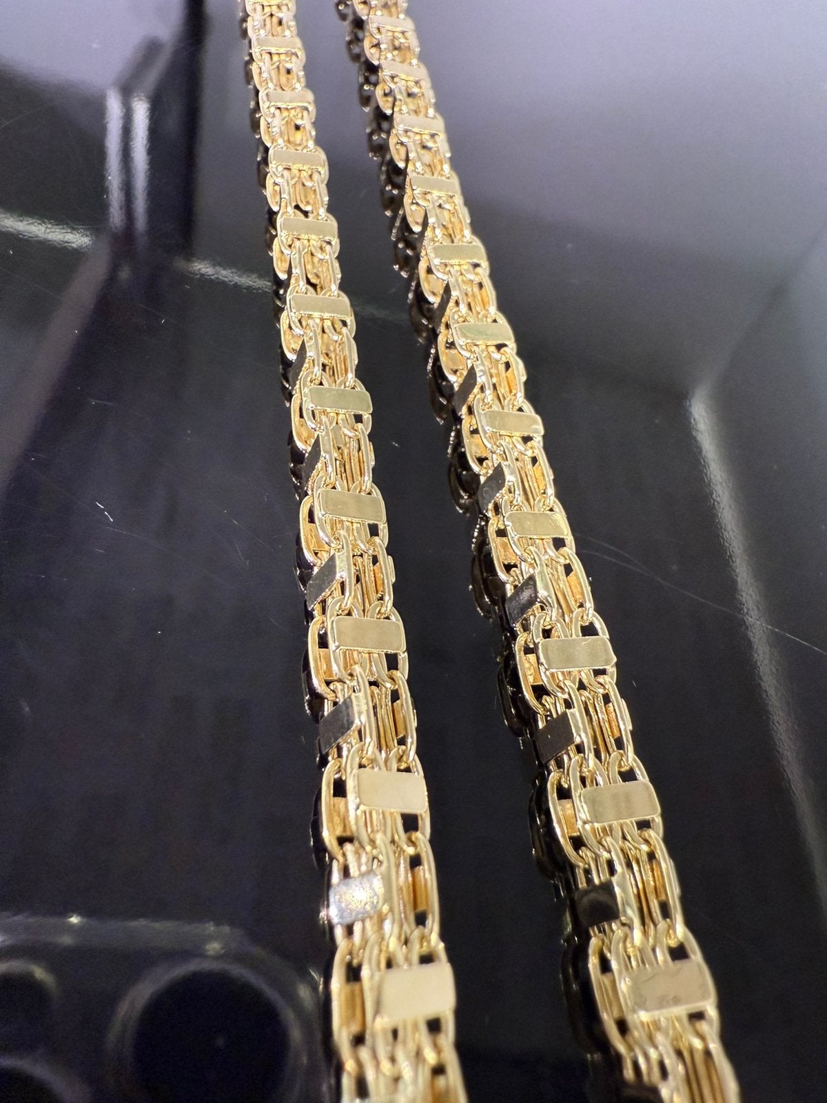 14k gouden magnum ketting, Ophalen of Verzenden, Nieuw, Goud, Goud