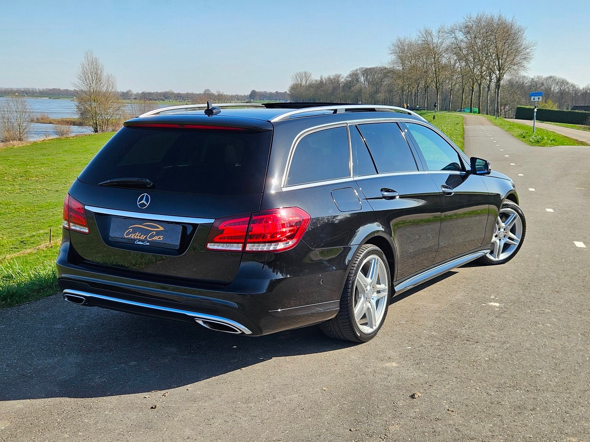 Mercedes-Benz E-klasse Estate 500 4MATIC AMG | 1e Eigenaar |, Auto's, Euro 5, Gebruikt, Zwart, 408 pk