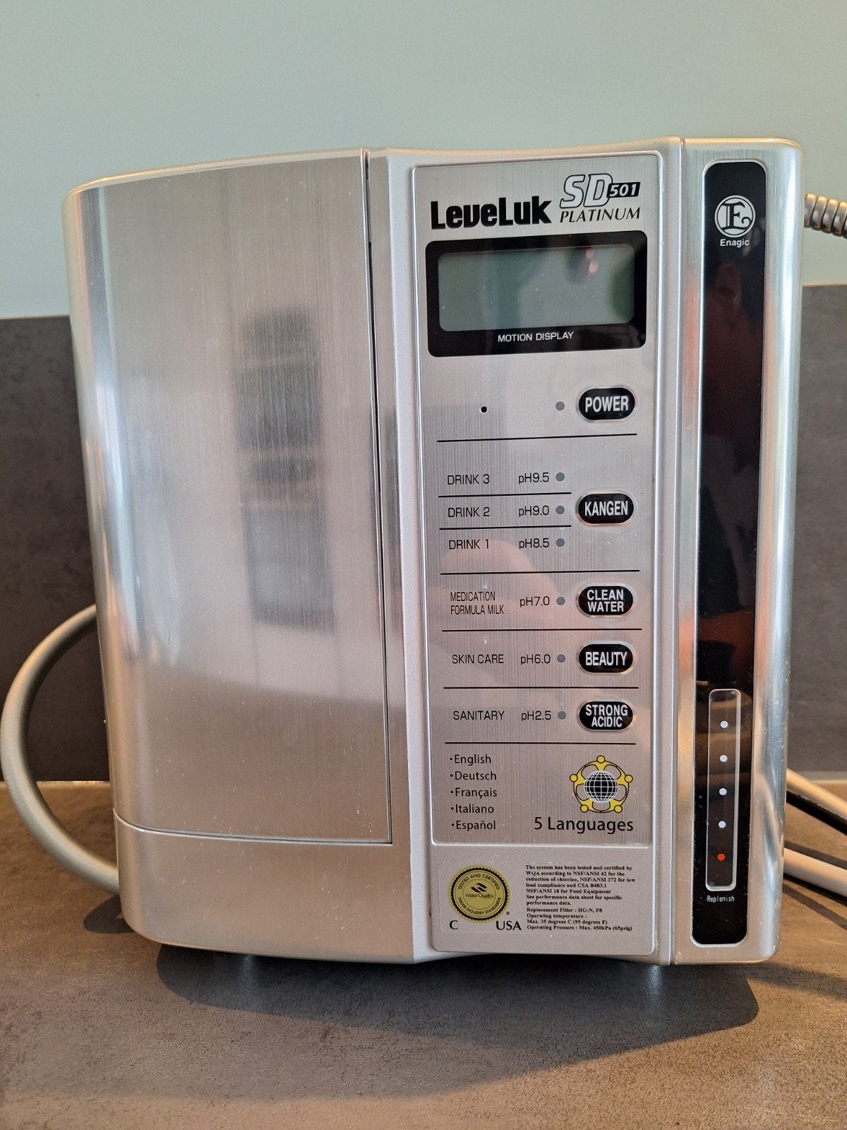 Waterontharder Leveluk SD 501 Platinum, Witgoed en Apparatuur, Ophalen of Verzenden