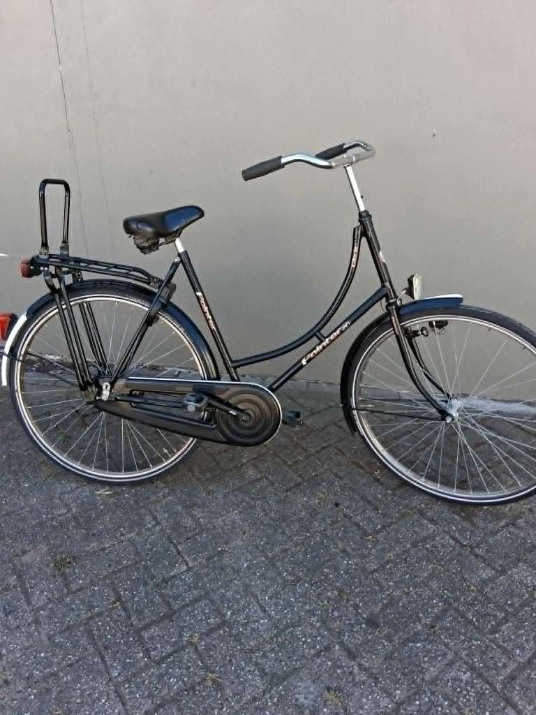pointer omafiets 28 inch, Fietsen en Brommers, Fietsen | Dames | Omafietsen, Terugtraprem, Gebruikt, 56 cm of meer, Ophalen