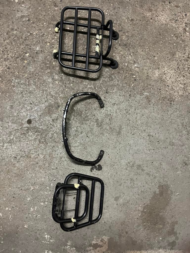 Vespa lx rekjes mat zwart, Ophalen of Verzenden