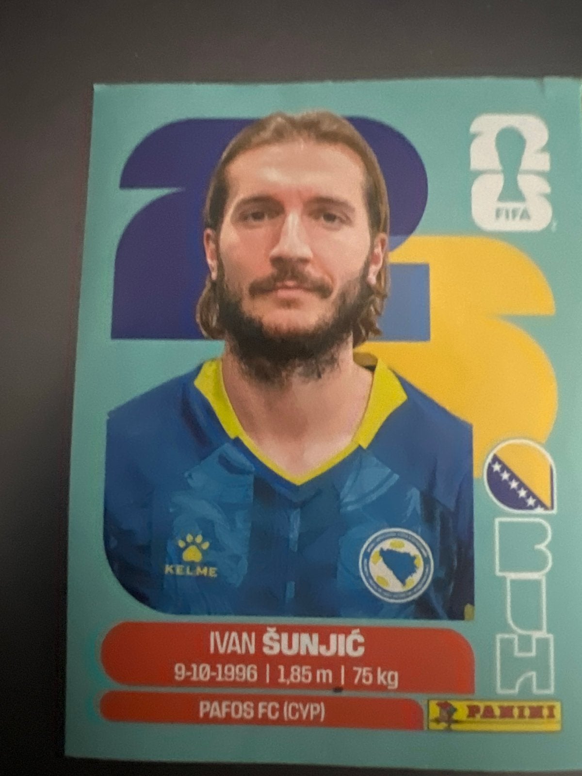 Panini FIFA 2026 Ivan Šunjić Voetbal Sticker, Verzenden, Nieuw, Buitenlandse clubs, Spelerskaart