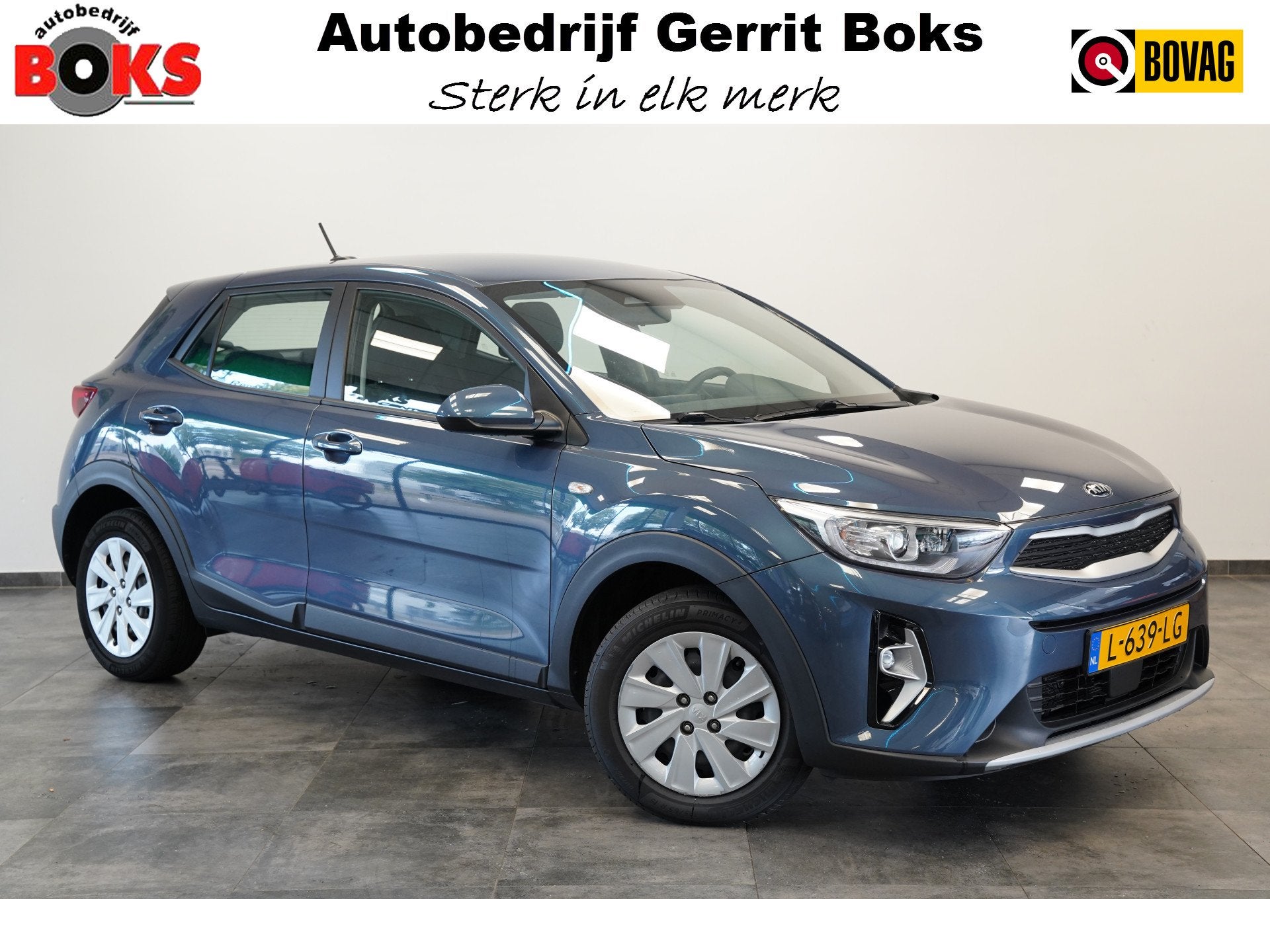 Kia Stonic 1.0 T-GDi MHEV ComfortLine Carplay Trekhaak NAP!, Auto's, Voorwielaandrijving, Gebruikt, Met garantie (alle), Blauw