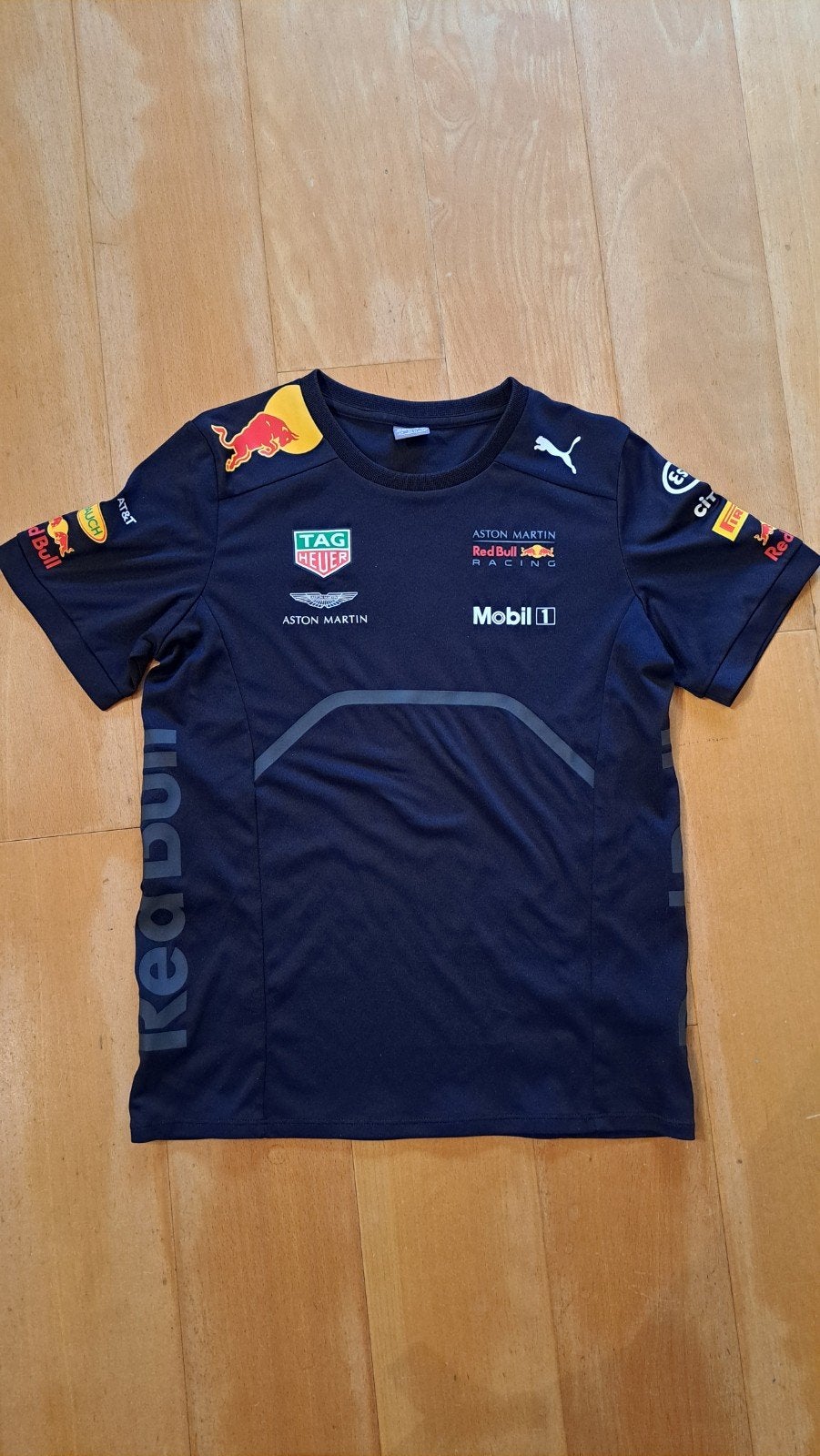 Red Bull Racing F1 T-shirt - Maat 152, Blauw, Overige maten, Ophalen of Verzenden, Zo goed als nieuw