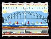 1992 Sydney Harbor tunnel nr 1654A, Postzegels en Munten, Verzenden, Postfris