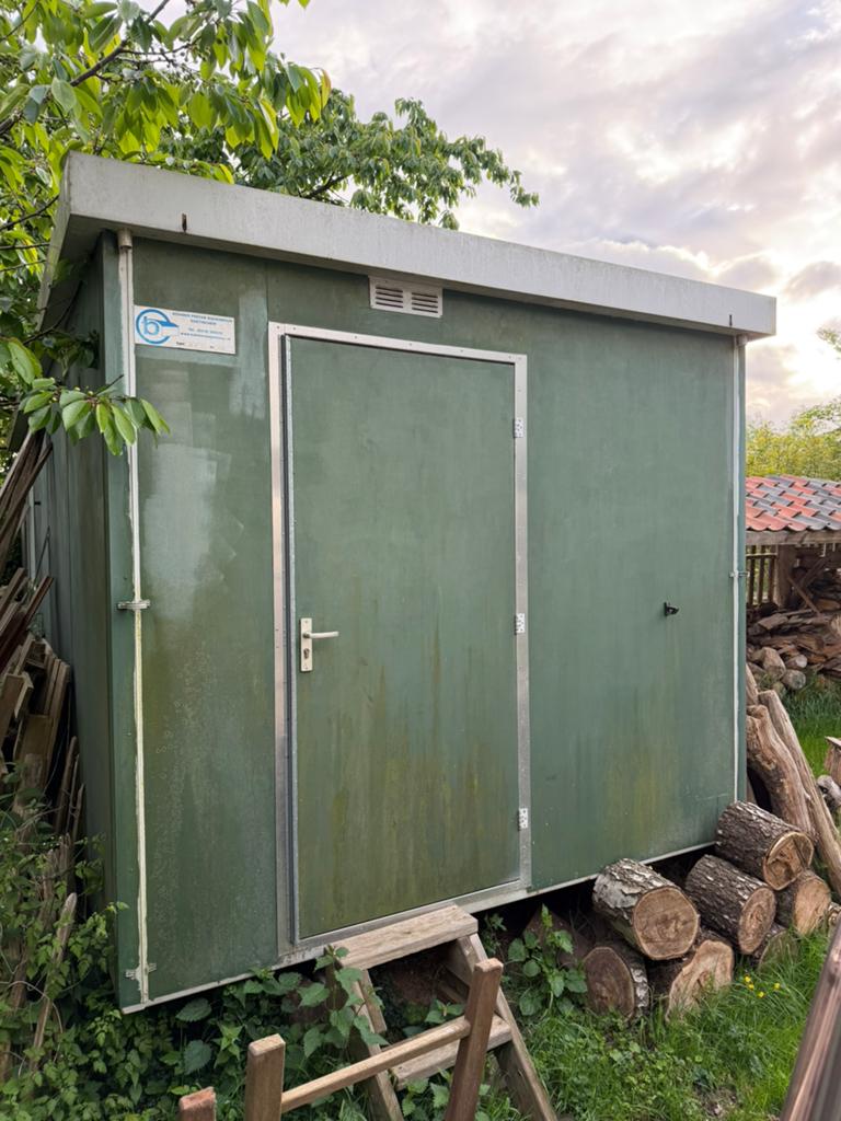 Bouw-/woon-unit 3x6m, Doe-het-zelf en Verbouw, Bouwketen en Schaftketen, Ophalen, Gebruikt