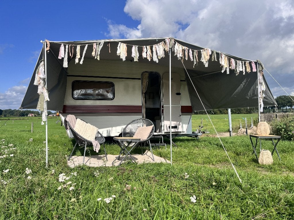 Retro caravan, knaus 365 Komfort, Koelkast, Treinzit, Tot en met 3, Particulier
