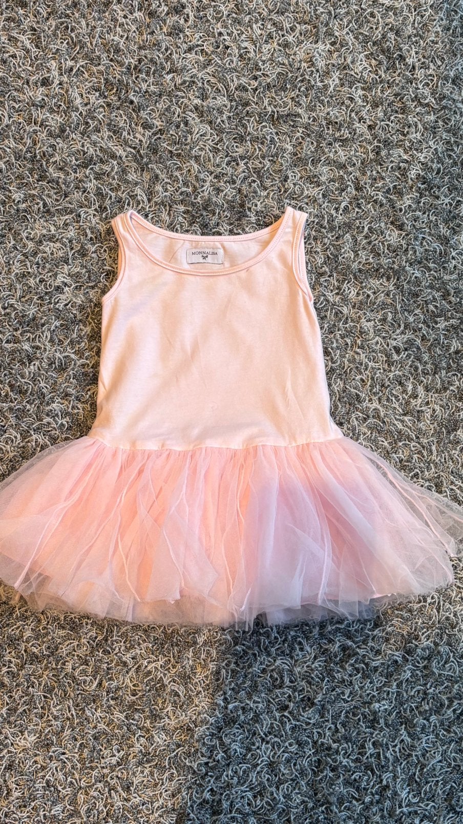 Monnalisa jurkje met petticoat rok 2 jaar, Ophalen of Verzenden, Zo goed als nieuw, Meisje, Jurk of Rok