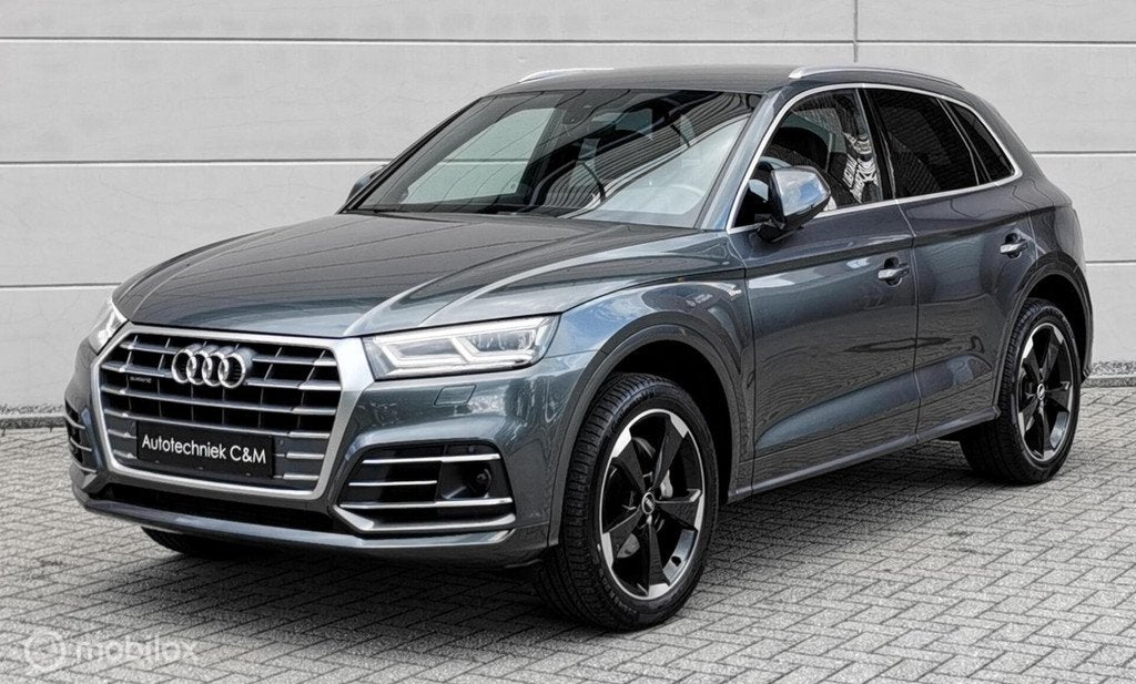 Audi Q5 2.0 TFSI QUATTRO S Line 252PK/S-TRONIC/ACC/CAMERA/DC, Auto's, Audi, Automaat, 15 km/l, Zwart, 4 cilinders