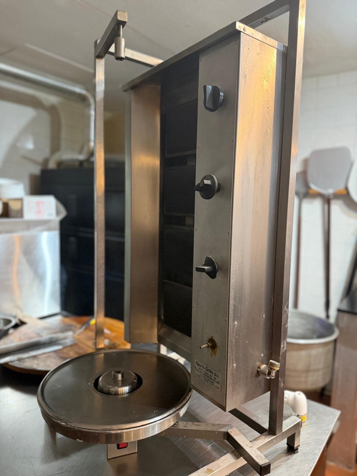 Professionele Döner Kebab Grill - Naomi Grills, Ophalen, Gebruikt, Fornuis, Frituur en Grillen