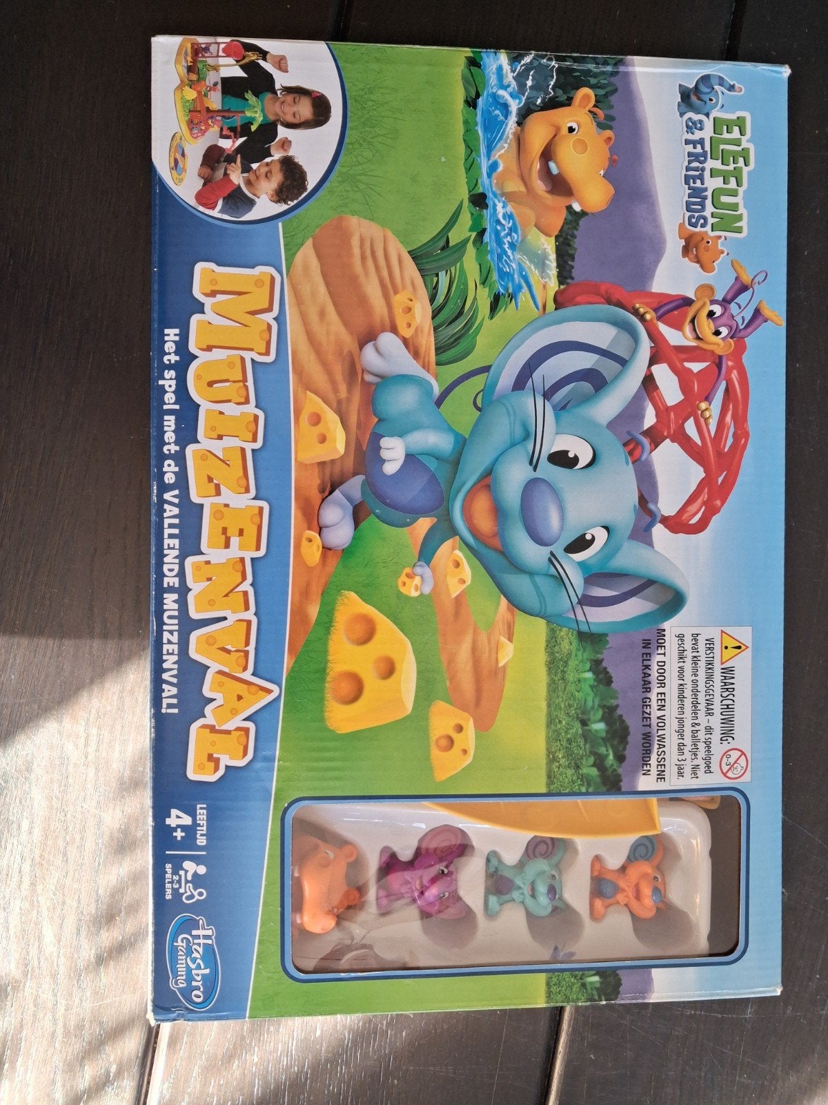 Elefun & Friends Muizenval Spel van Hasbro Gaming, Drie of vier spelers, Ophalen of Verzenden, Gebruikt, Hasbro Gaming