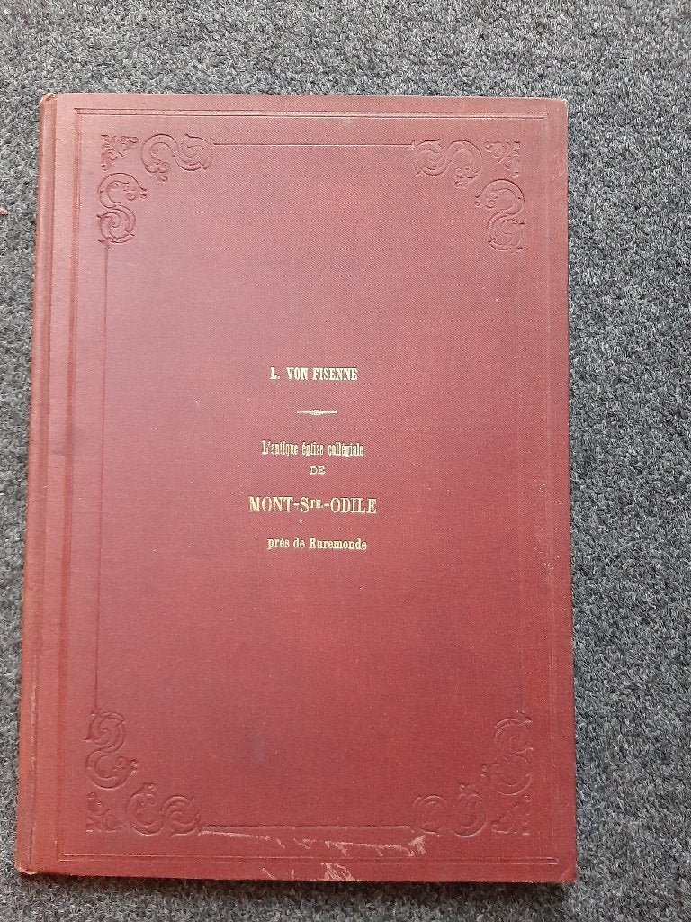St Odilienberg , Kathedraal ,L von Fisenne, Boeken, Ophalen of Verzenden, Zo goed als nieuw, Kunst en Cultuur