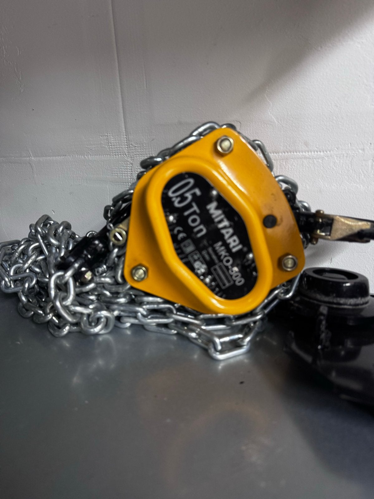 Mitari 0.5 Ton Kettingtakel en Loopkat Set