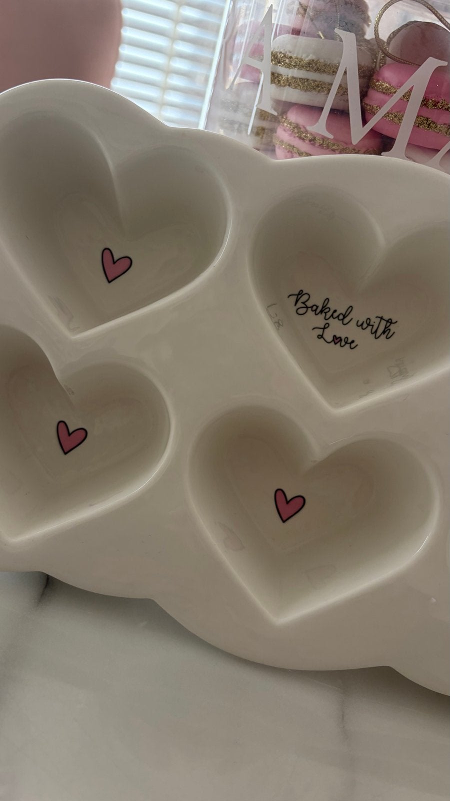 Riviera Maison hartjes ovenschaal nieuw, Ophalen of Verzenden, Nieuw, Wit, Riviera Maison