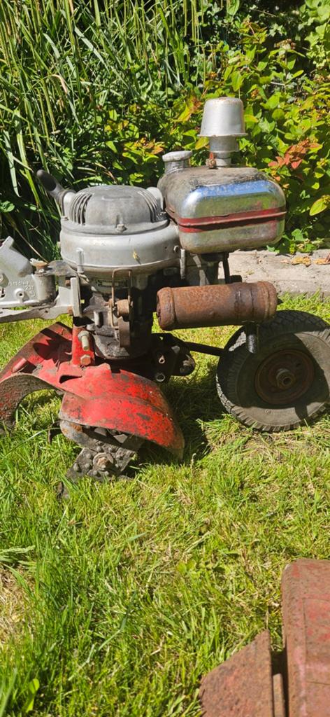 Oude Moto Standard Terra freesmachines - NSU Weltmeister, Ophalen, Cirkelmaaier, Gebruikt, Benzine-grasmaaier