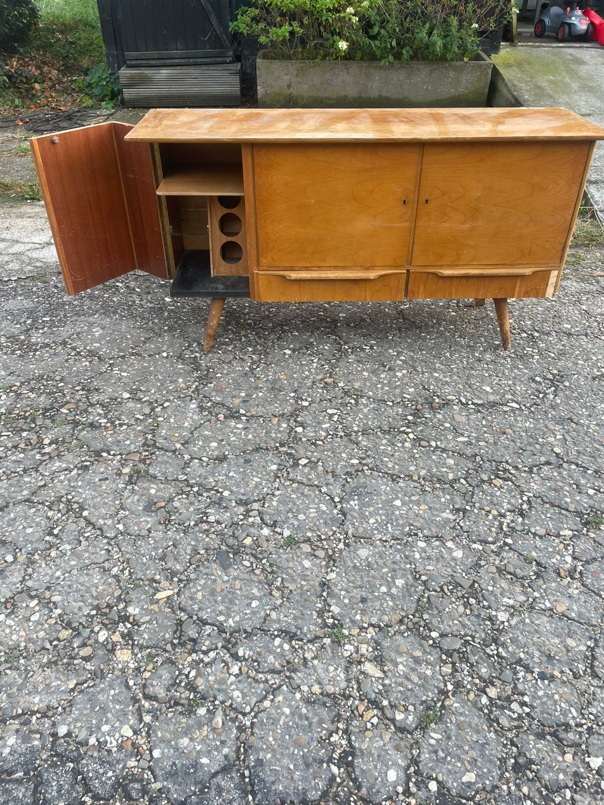 Vintage kast/ tv kast, Ophalen, 25 tot 50 cm