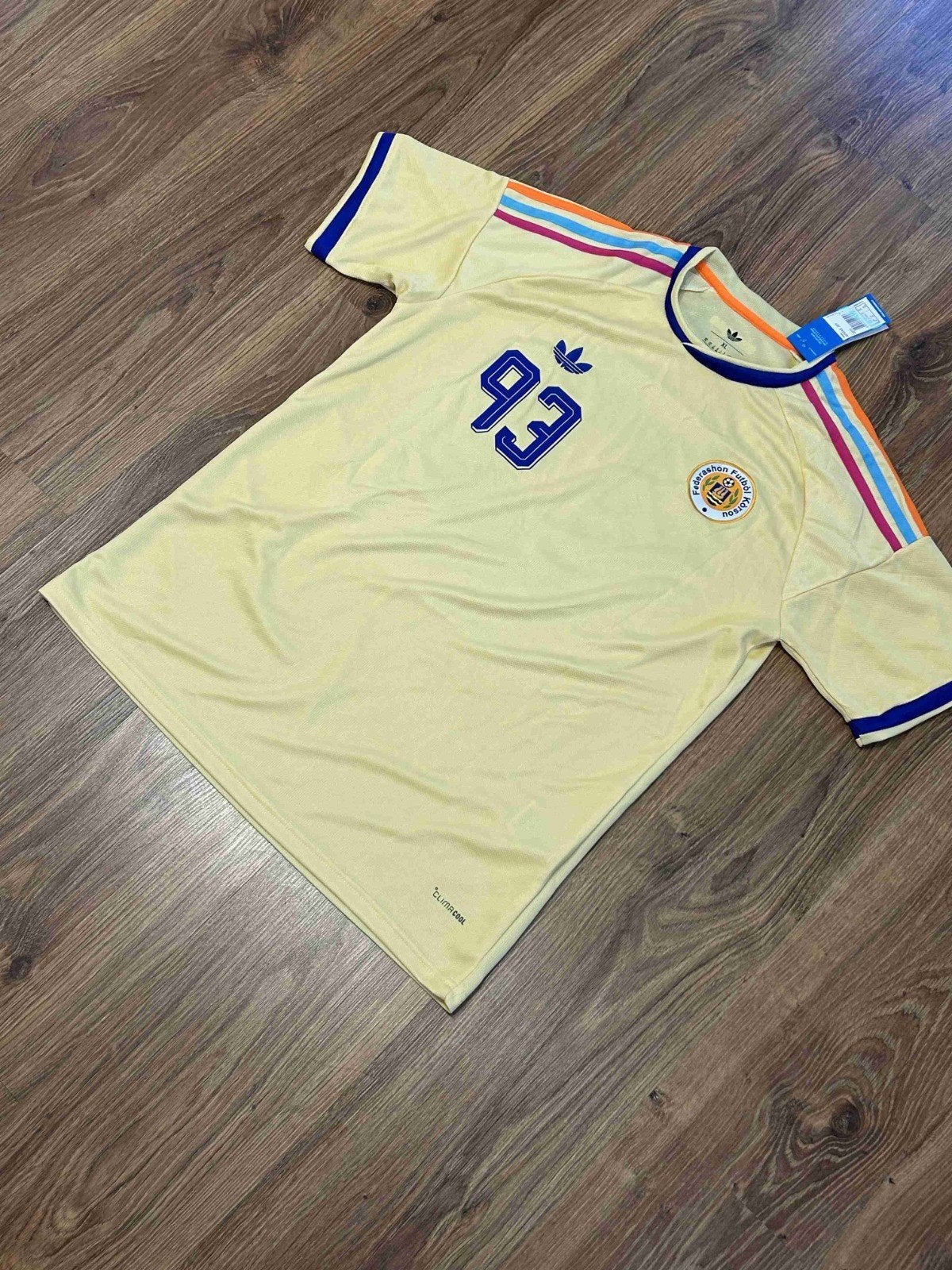 Curaçao WK thuis en uitshirt 2026 alle maten 3+1 gratis, Maat M, Verzenden, Nieuw, Shirt