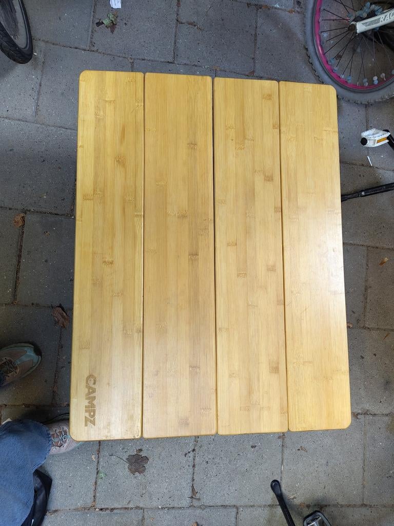 Campz campingtafel 60x80x45 - Hoogte verstelbaar, Ophalen, Gebruikt, Campingtafel