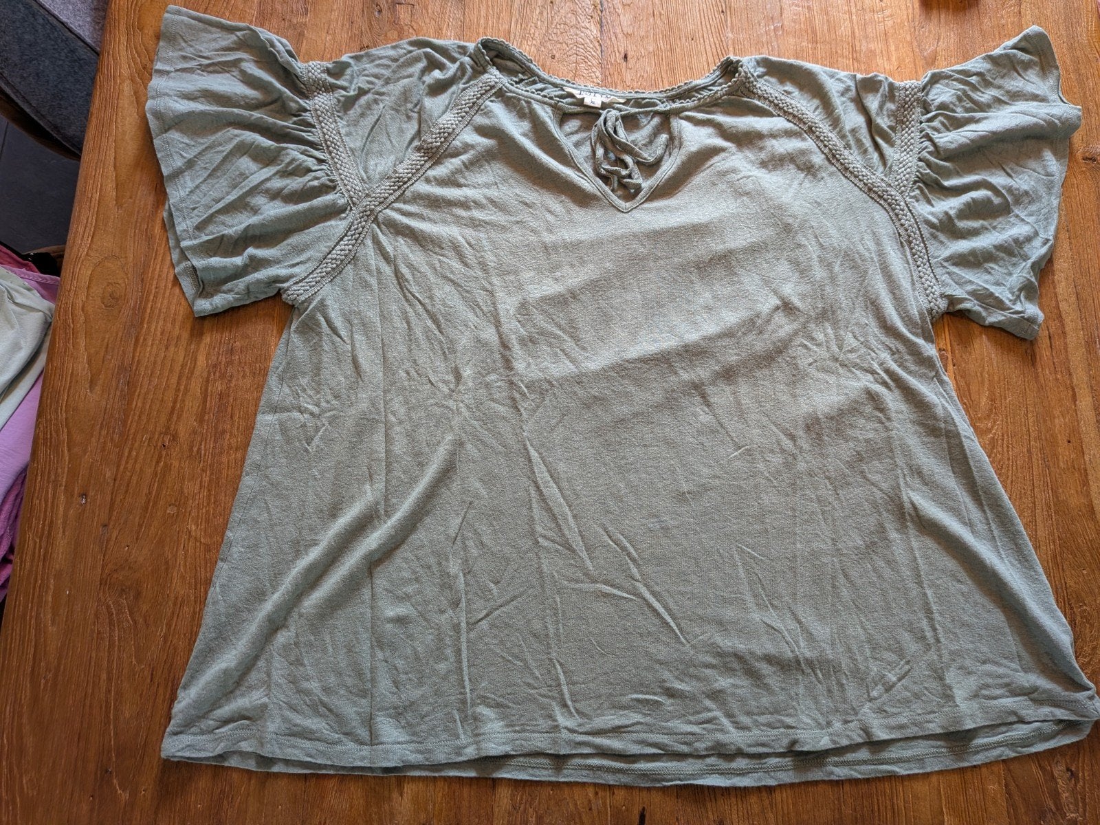 Groen shirt maat XL ESTVL, Kleding | Dames, T-shirts, Maat 46/48 (XL) of groter, Ophalen of Verzenden, Korte mouw, ESTVL
