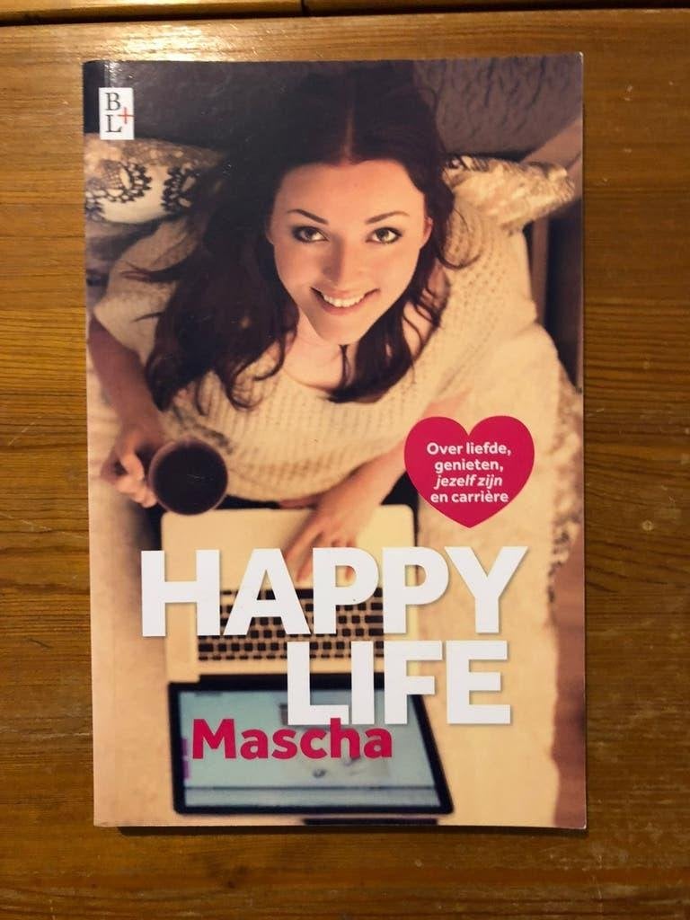 Boek van Beauty Gloss Mascha “Happy Life”, Boeken, Ophalen of Verzenden, Zo goed als nieuw, Overige