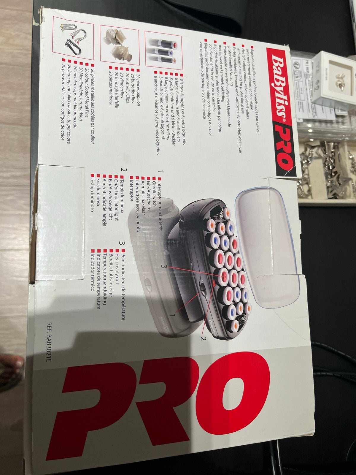 BaByliss PRO Professionele Krulset - Nieuw in Doos, Witgoed en Apparatuur, Ophalen of Verzenden, Nieuw, Haarverzorging