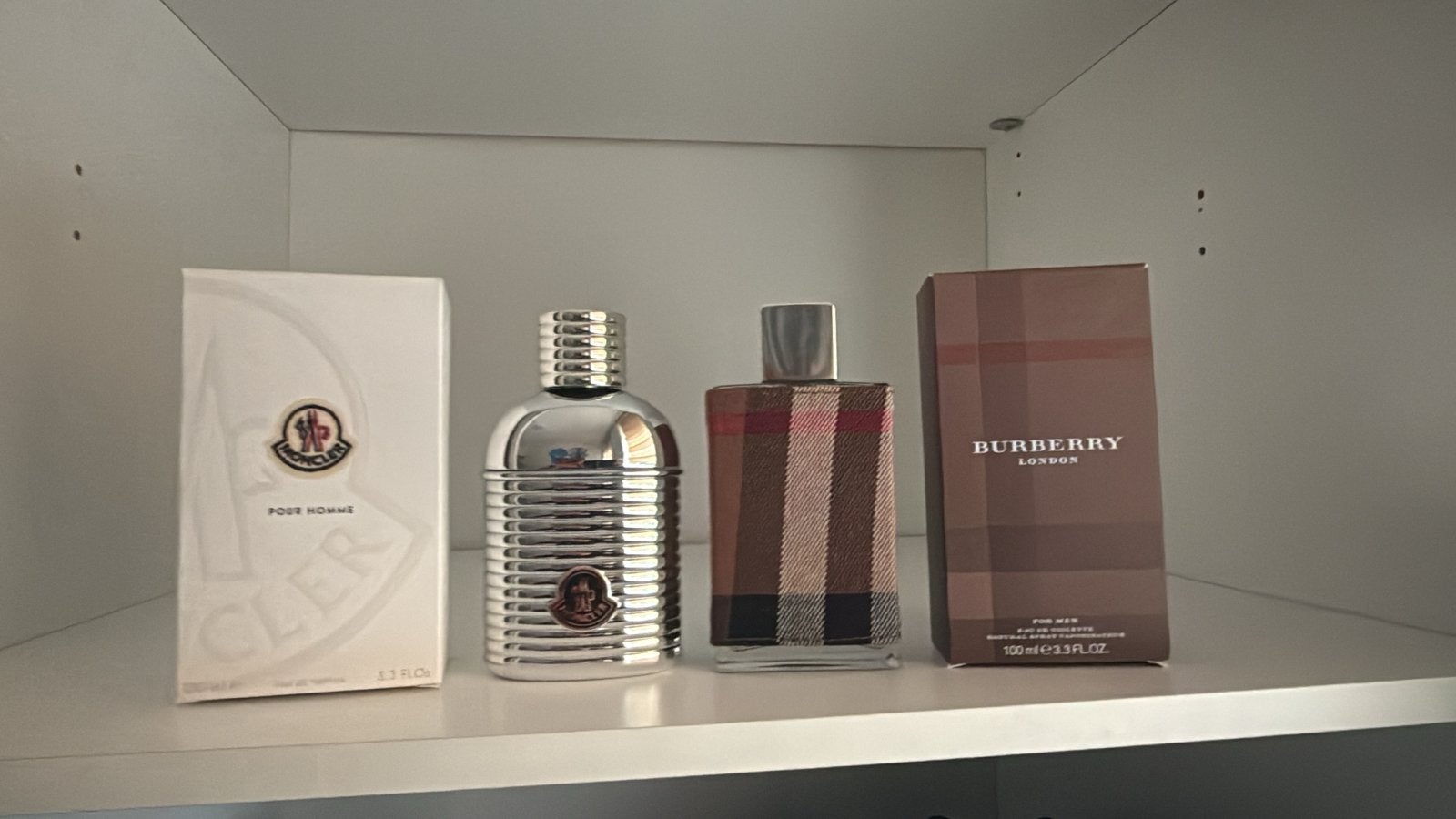 Moncler Pour Homme & Burberry London, Ophalen of Verzenden, Zo goed als nieuw