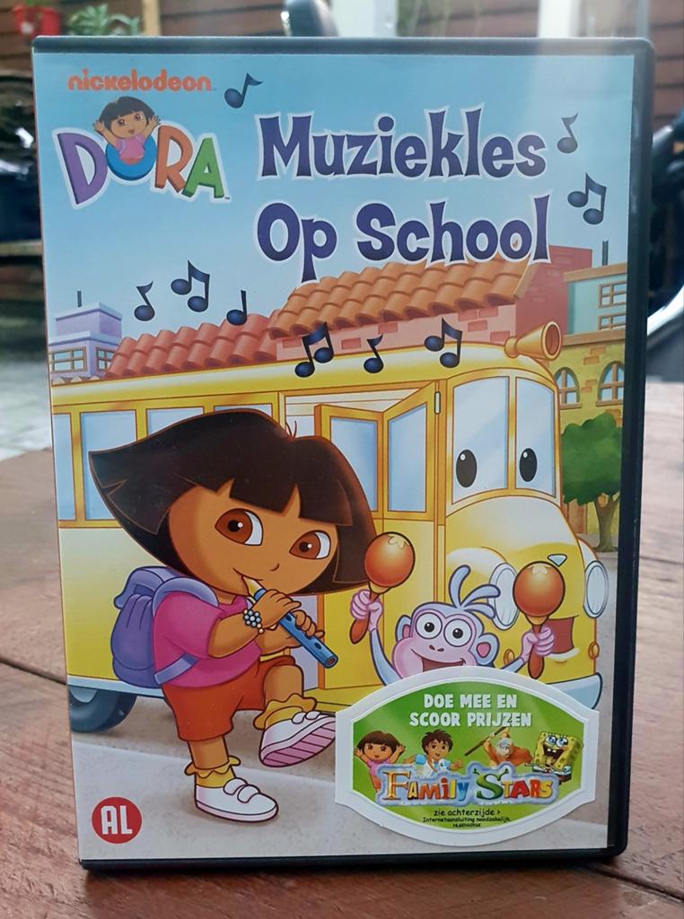 Dora Muziekles Op School DVD - Nickelodeon, Alle leeftijden, Ophalen of Verzenden, Gebruikt, Educatief