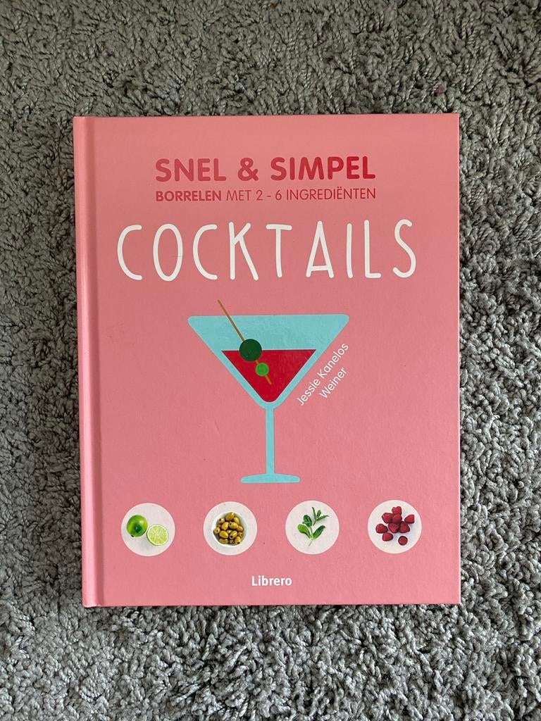 Snel & Simpel Cocktails: Borrelen met 2-6 Ingrediënten, Ophalen of Verzenden, Zo goed als nieuw, Overige gebieden, Overige typen