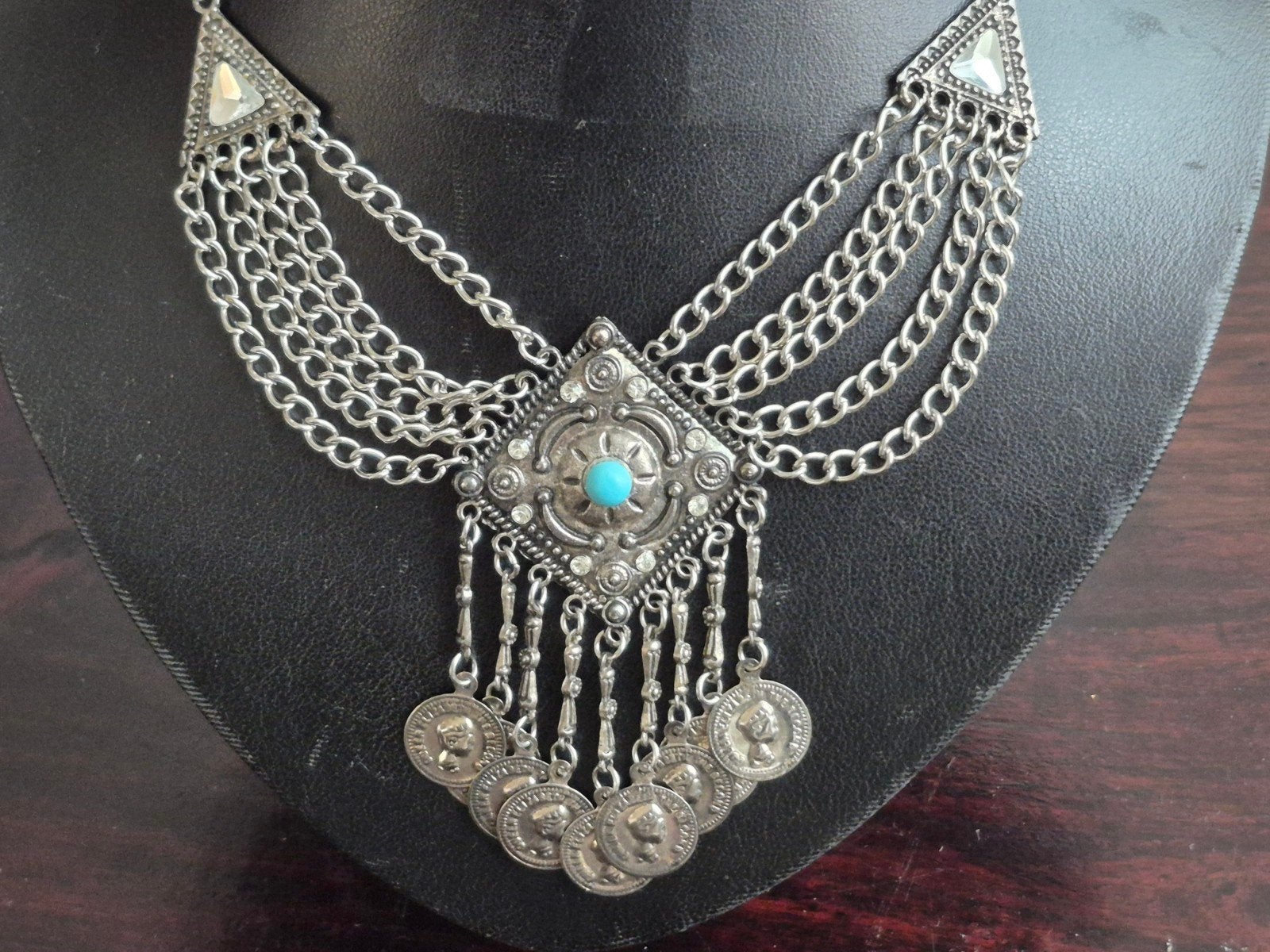 Tibetaanse ketting, Ophalen of Verzenden, Nieuw, Zilver, Overige materialen