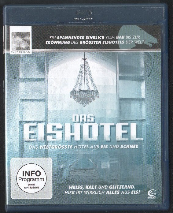 Das Eishotel. Blu-ray. ALLÉÉN DUITS!, Documentaire, Alle leeftijden, Documentaire en Educatief, Duits