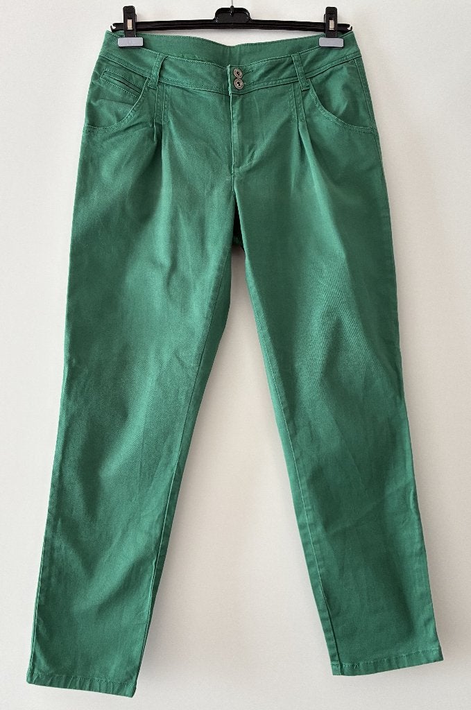 Groen stretch chino broek mt 42 BEST CONNECTIONS B.C. Heine, Kleding | Dames, Maat 42/44 (L), Nieuw, Ophalen of Verzenden, BEST CONNECTIONS B.C.