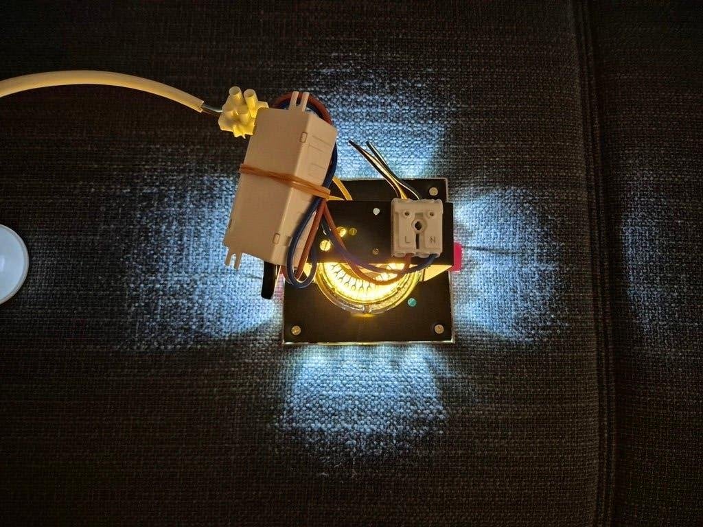 UITVERKOOP: LED GU10 inbouwspot 4+2W - WW+W, Huis en Inrichting, Lampen | Spots, Nieuw, Ophalen of Verzenden, LED, Metaal