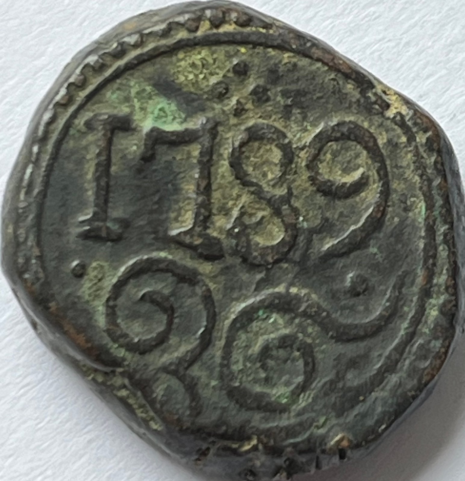 VOC Galle twee stuivers 1789, Postzegels en Munten, Munten | Nederland, Ophalen of Verzenden, Vóór koninkrijk, Overige waardes