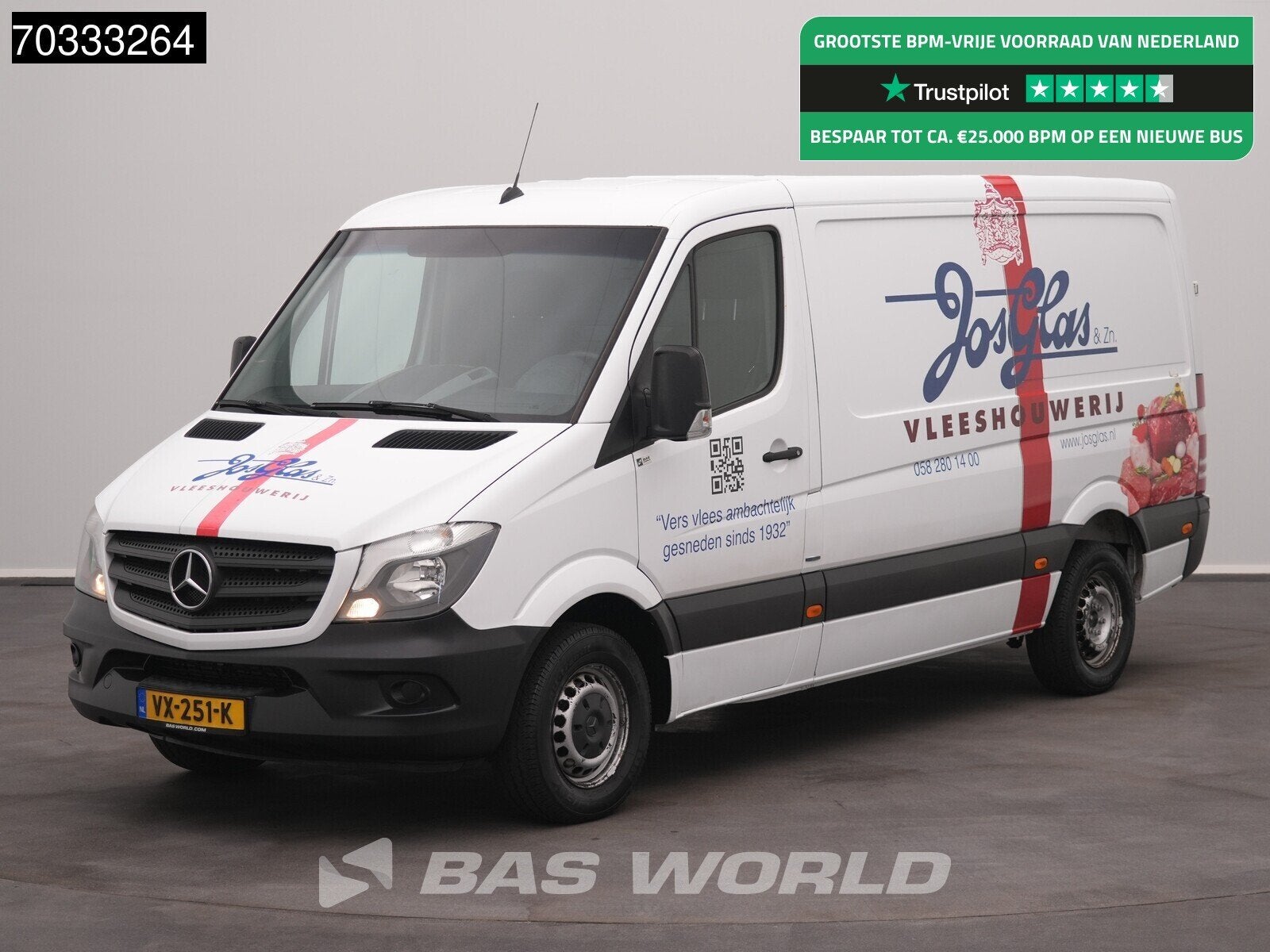 Mercedes Sprinter 313 CDI Automaat Koelwagen Airco Cruise L2, Auto's, Automaat, Euro 5, Stof, Gebruikt