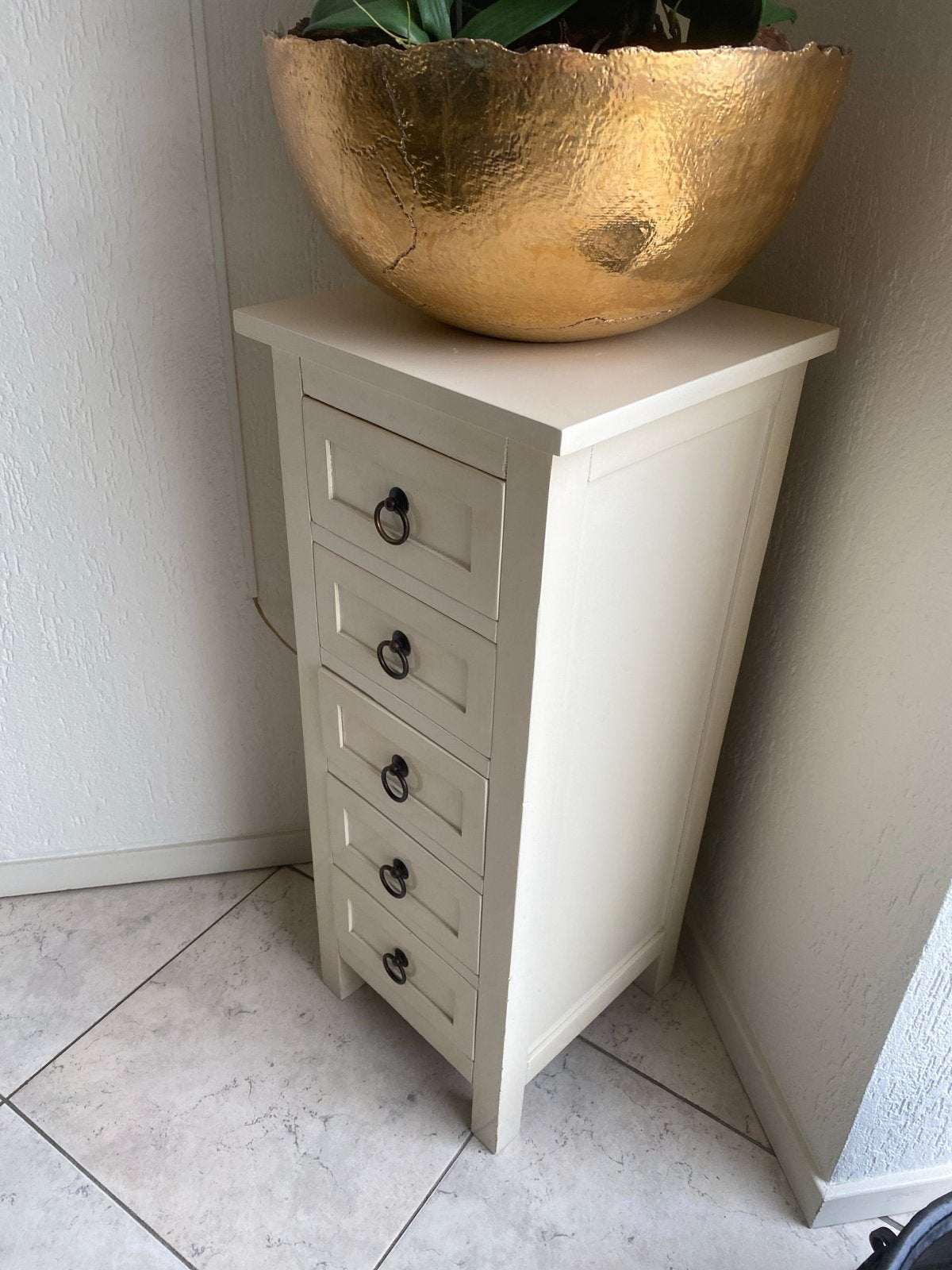 Ladenkastje met 5 lades - Hoogte 84cm, Breedte 35cm, Ophalen, Minder dan 50 cm, Gebruikt, 5 laden of meer