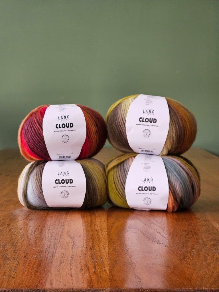 Lang Yarns - CLOUD -  Merino Extrafine - SUPERWASH - 100g, Ophalen of Verzenden, Nieuw, Haken, Wol of Garen