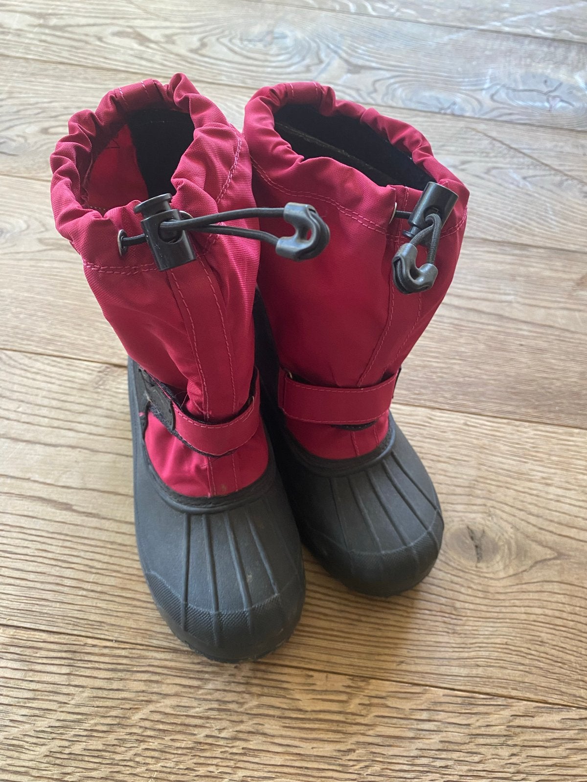 Warme roze snowboots voor kinderen, Ophalen of Verzenden, Gebruikt, Meisje, Laarzen