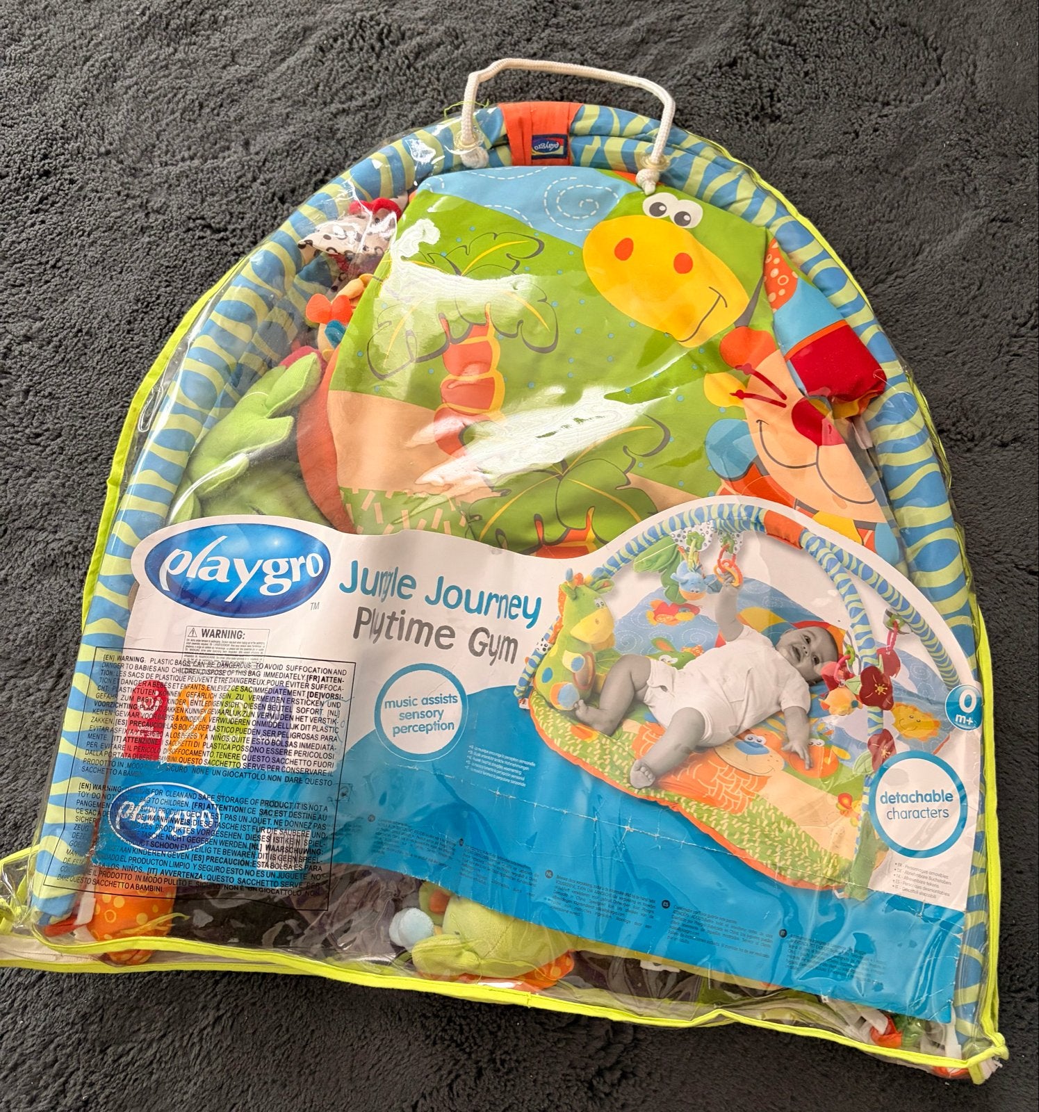Playgro Jungle Journey Speelkleed met Babygym, Ophalen, Gebruikt, Speelkleed