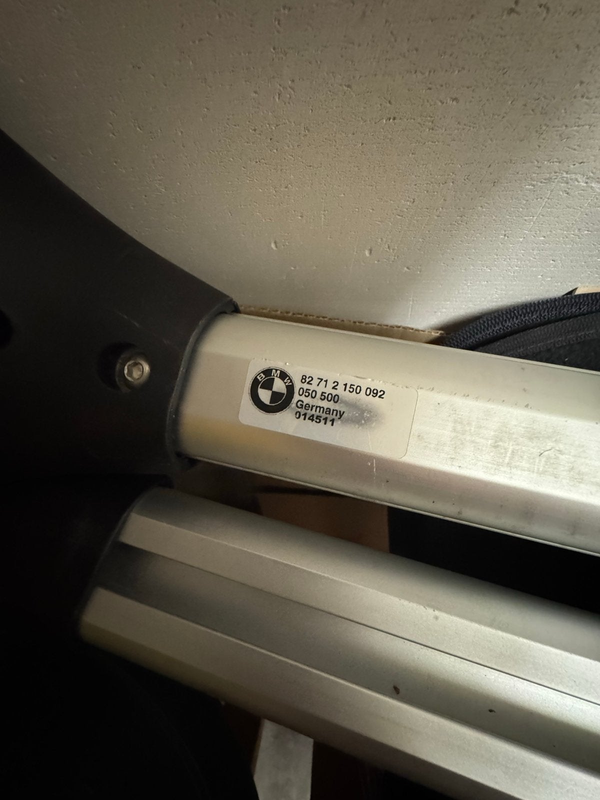 Originele BMW F10 dakdragers - Max 100 kg, Ophalen, Gebruikt