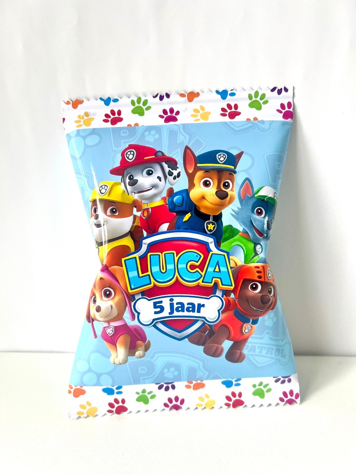 Chips/popcorn traktatie, Ophalen of Verzenden, Nieuw, Feestartikel, Verjaardag