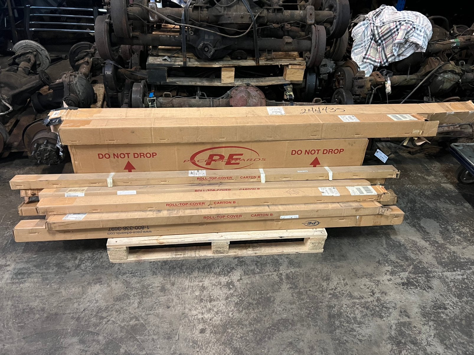 PE Rollcover rails/parts pick-up, Ophalen, Usa, ., Nieuw