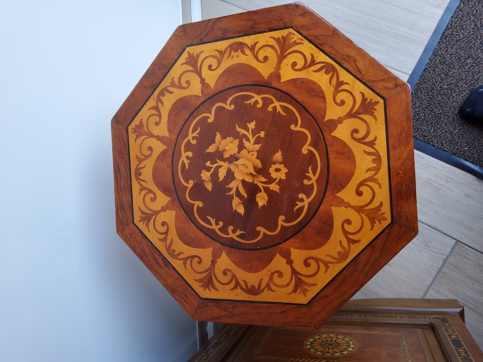Tafeltjes, Sedari tafeltjes uit Marokko, gebruikt...2x, Huis en Inrichting, Ophalen, Gebruikt, 50 tot 100 cm, Minder dan 50 cm
