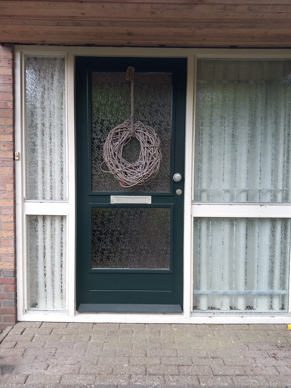 Voordeur, deur, gebruikte deur, Doe-het-zelf en Verbouw, Ophalen, Gebruikt, 80 tot 100 cm, Buitendeur
