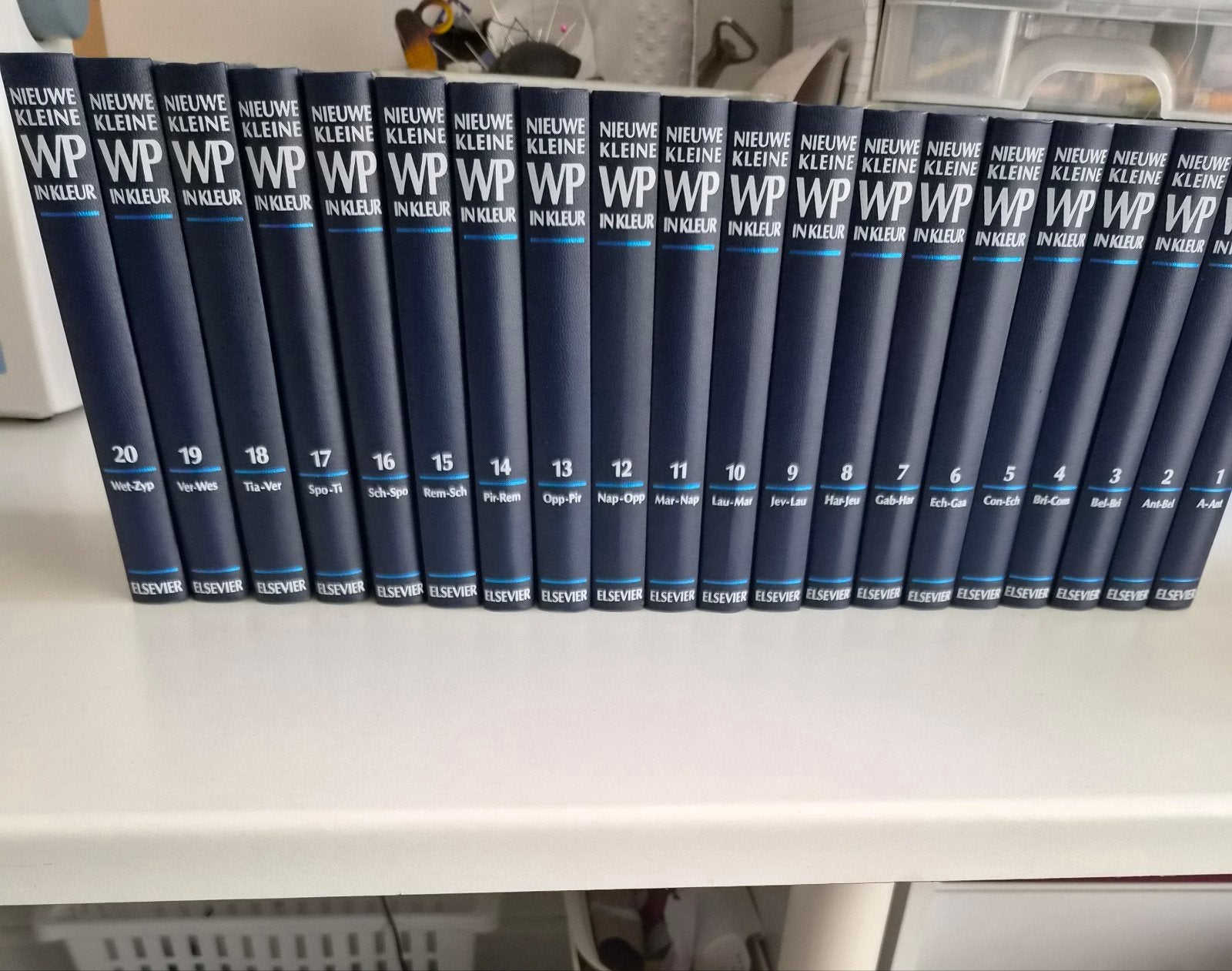 kleine winklerprins enceclopedie 24 delig, Boeken, Encyclopedieën, Ophalen, Zo goed als nieuw, Algemeen