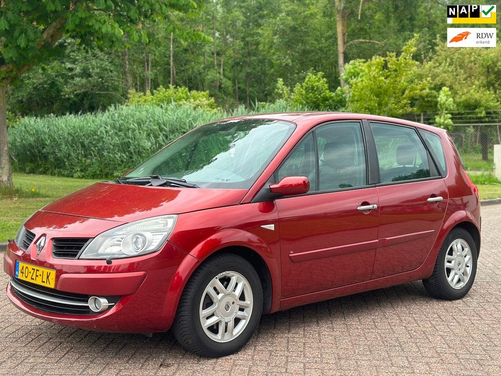 Renault Scénic 2.0-16V Tech Line/AIRCO/CRUISE/HALF LEDER/NA, Auto's, 1998 cc, 135 pk, Gebruikt, 4 cilinders