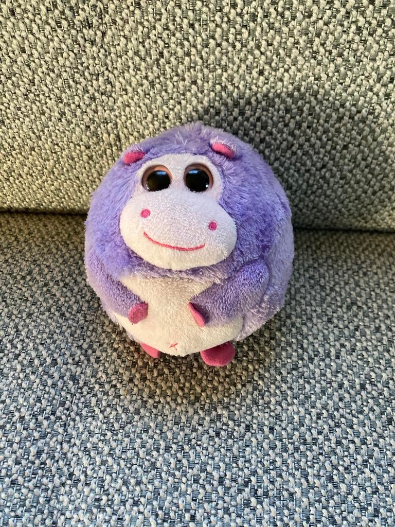 Ty Beanie Ballz Babies Dewdrop plush soft Paarse knuffel, Paars, Overige typen, Ophalen of Verzenden, Zo goed als nieuw