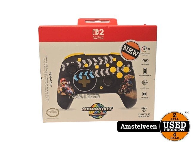 Turtle Beach Rematch Wireless- NS2 Mario Kart World | Nieuw