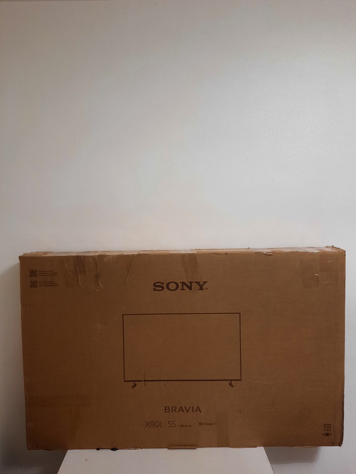 Gloednieuwe Sony bravia (scherm defect Type:Kd-55X80L Nieuw, Ophalen of Verzenden, Nieuw